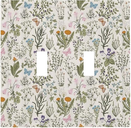 Miniatura 85 de Cubiertas Decorativas para Interruptor de Luz de Palanca Triple Retro Rojo Pulpo Monstruo Ola Marina Azul de 3 Segmentos Cubiertas de Placa de Pared