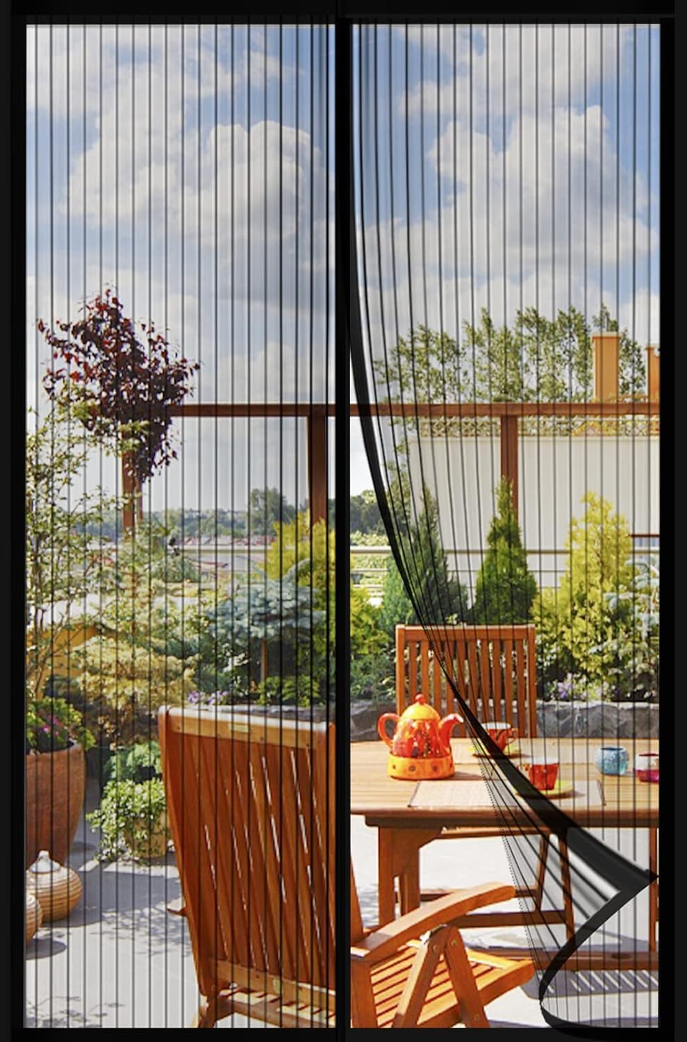 See full amazon price history chart for OWLMAN Magnetic Screen Door Polyethylene Terephthalate Mesh | Self Sealing, Heavy Duty, Hands-Free Mesh Partition Keeps Bugs Out - Pet and Kid Friendly - Patent Pending Keep Open Feature OWLMAN Magnetic Screen Door Polyethylene Terephthalate Mesh | Self Sealing, Heavy Duty, Hands-Free Mesh Partition Keeps Bugs Out - Pet and Kid Friendly - Patent Pending Keep Open Feature (B0DFWS5YMV) Amazon Price History, Amazon Price Tracker