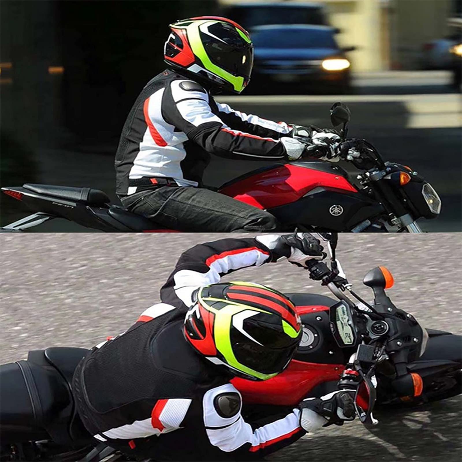 Amazon.co.jp: メンズテキスタイルモーターサイクルジャケット
