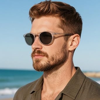 CARFIA Mens Sunglasses Retro Polarised Eyewear UV400 Protection CA5289L