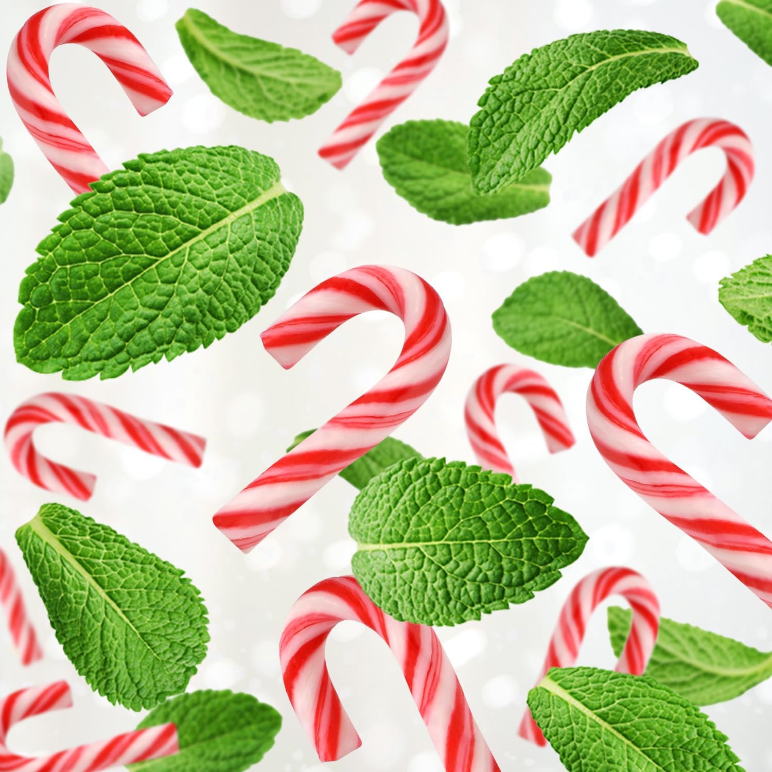 Mini Candy Cane Individually Wrapped 100 Pack - Dye-Free Small Peppermint Candy Canes Red & White Christmas Candy For Holiday Gifts, Stocking Fillers, Party Favors & Decorations