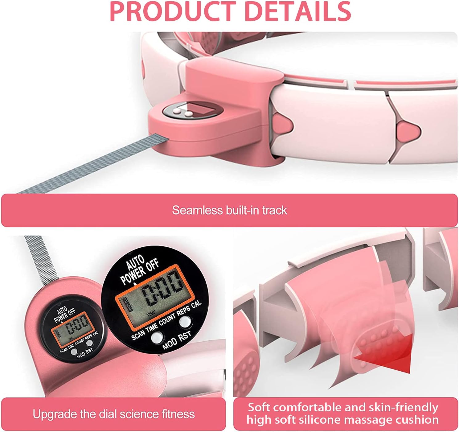 Buy Smart Weighted Hula Fitness Hoop, Therapy Massage To Lose