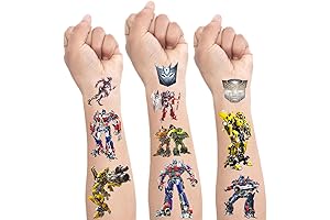 Transformers Birthday Party Favors: Transform Your Celebrations with Vibrant Tattoos