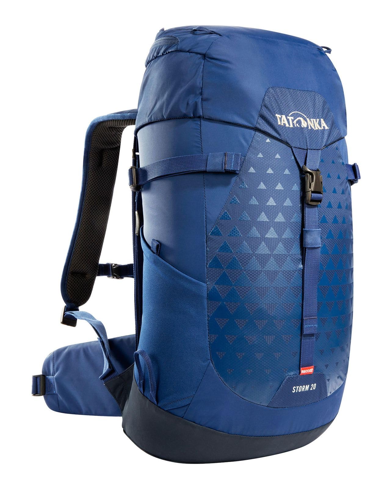 Tatonka Wanderrucksack Storm 20l RECCO mit Rückenbelüftung und Regenschutz - Leichter, bequemer Rucksack zum Wandern mit RECCO-Reflektor - 20 Liter