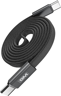 GM G+ Air Magnetic 100W Type C to Type C Fast Charging Cable with Magnetic Auto Wrap, Ultra Slim Flat Design, 480 Mbps Dat Price In India