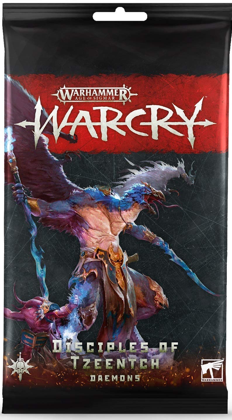 Games Workshop - Age of Sigmar - Warcry : Disciples Of Tzeentch Card Pack