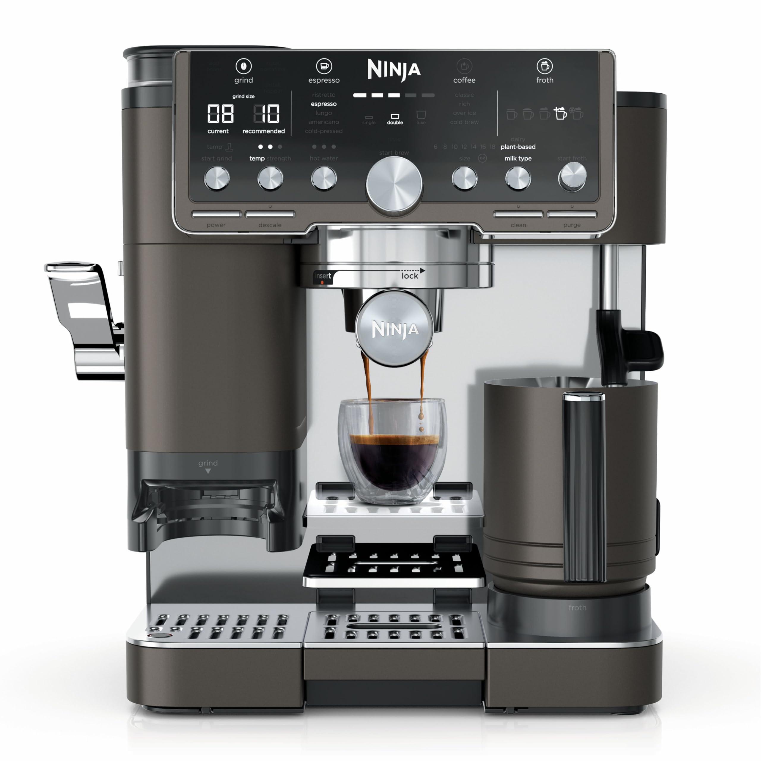 Luxe Café Pro Series, Espresso, Cold Brew, Hot Water, ES701BR