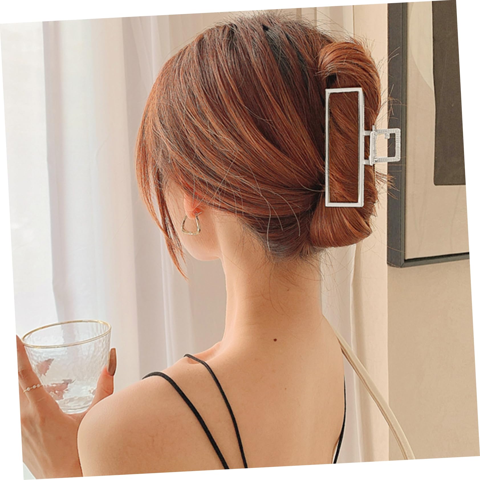 DOITOOL 9 Stk Haarnadel Große Haarspange Haarspangen Für Frauen Große Pferdeschwanzclips Haarspangen Aus Metall Dicke Haarkralle Legierung Fräulein Draussen Hai-clip