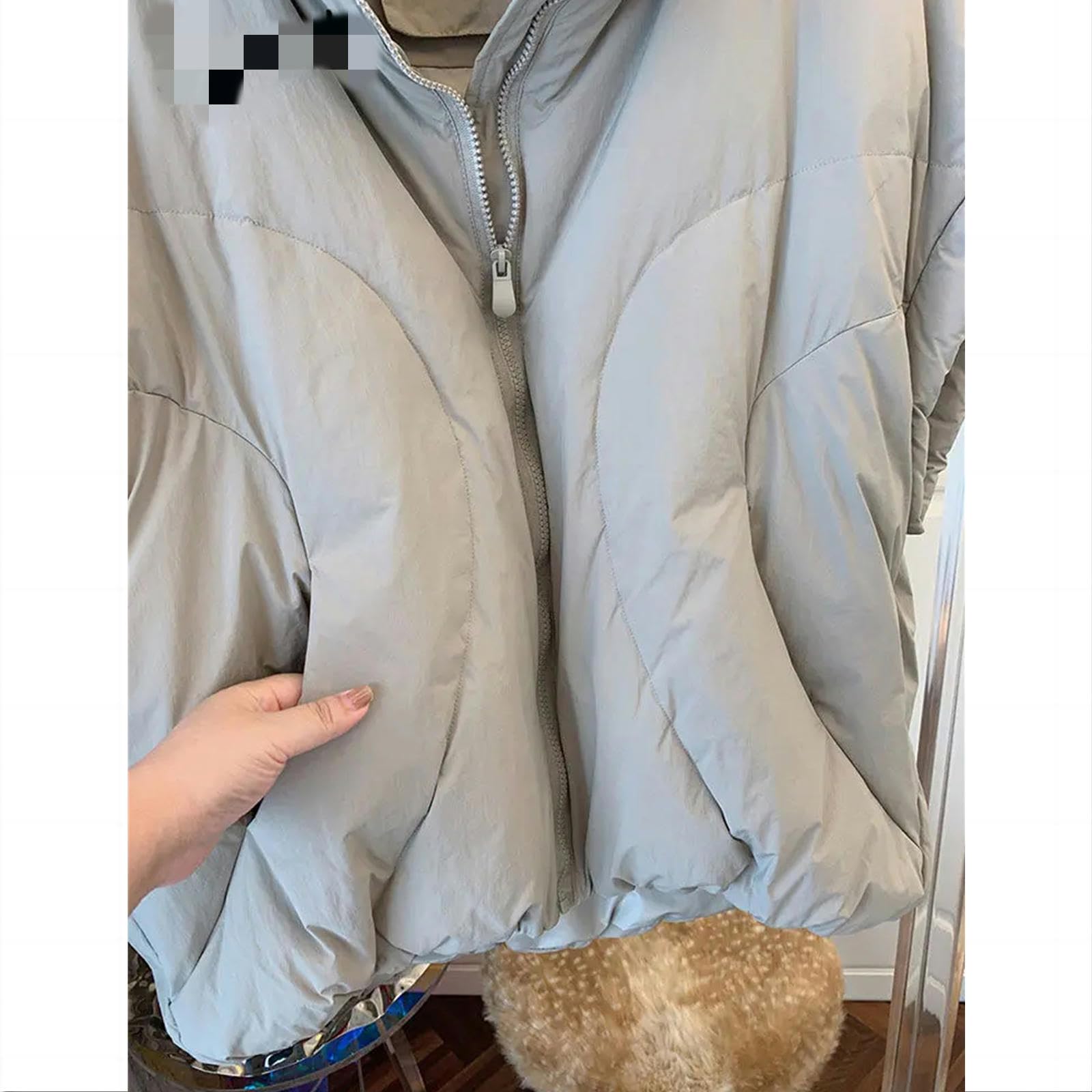 MdybF Chaleco Mujer Chaleco Chaqueta Sin Mangas Para Mujeres Otoño E Invierno Mujeres Grandes, Relajadas, Casuales, Cálidas