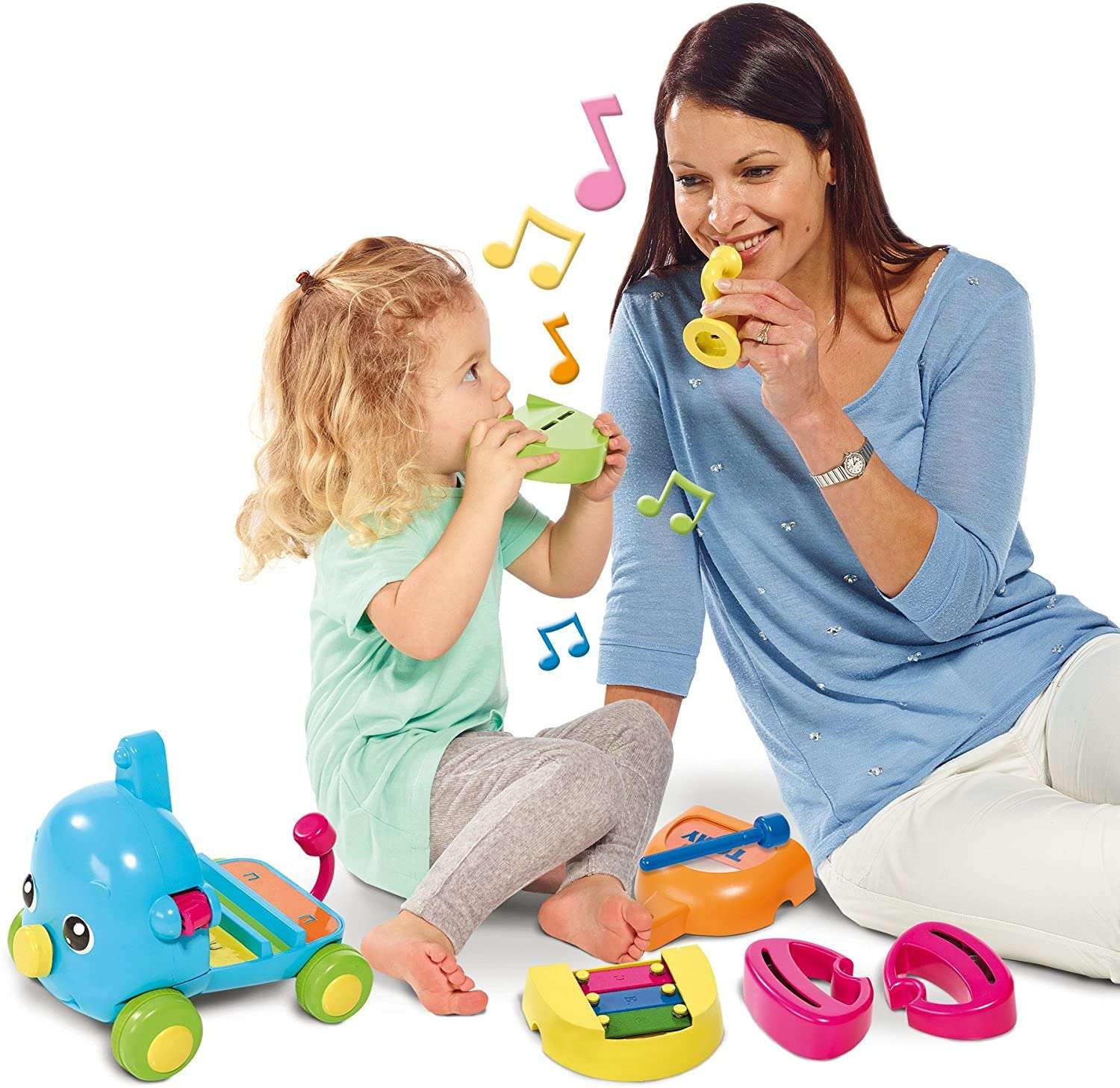 Tomy - A1503190 - Eléphant Orchestre 7 En 1