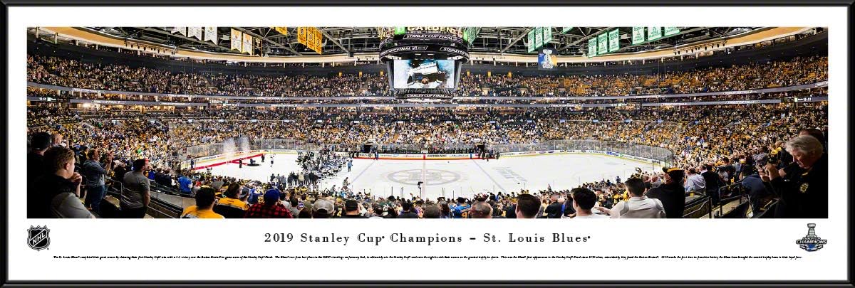 St. Louis Blues, 2019 Stanley Cup Champions - Panoramic NHL Posters, Framed Pictures and Wall Decor by Blakeway Panoramas