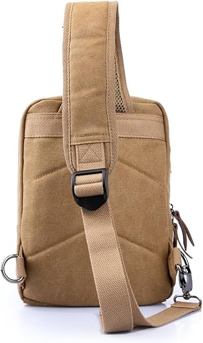 Miniatura 3 de XINCADA Bolso bandolera para hombre, bolso cruzado pequeño, mochila de viaje, bolsa de mensajero para hombres y mujeres