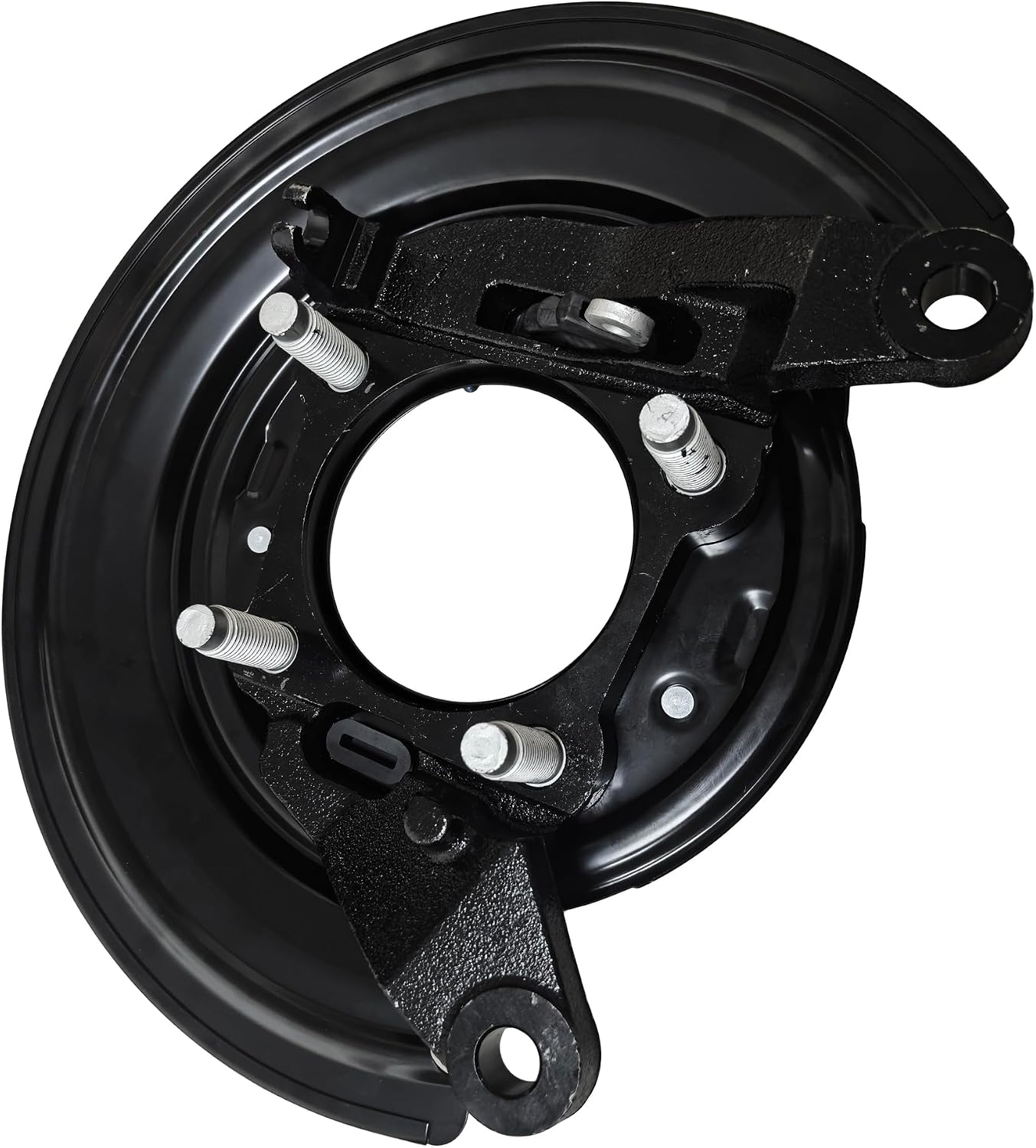 926-268 Rear Loaded Parking Brake Backing Plate Assembly | Rear Loaded Brake Backing Plate, for 2009-2010 Dodge Ram 2500 3500 Pickup, for 2011 Ram 2500 3500 2011, 926268 52122237AA