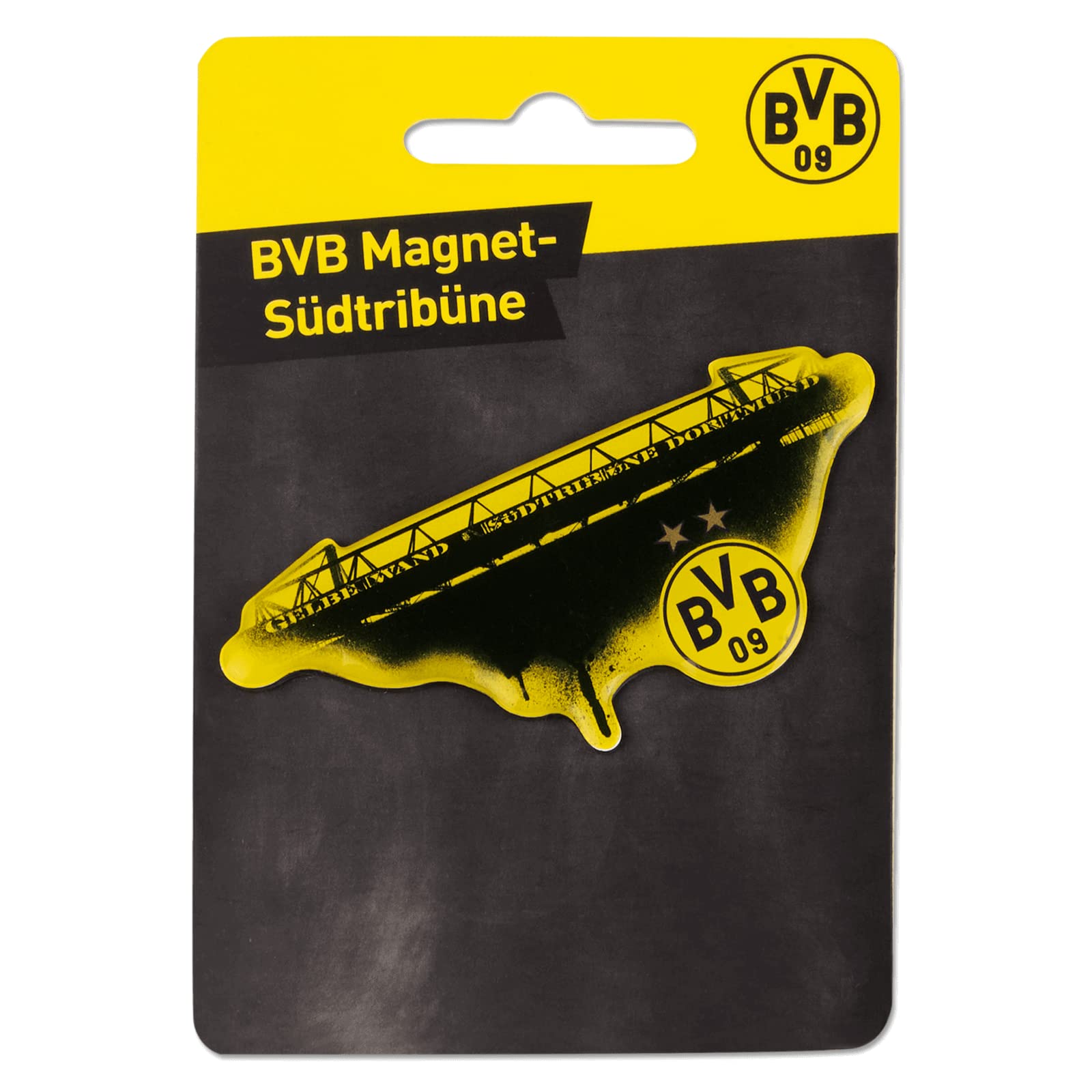 Borussia Dortmund Magnet Südtribüne Imán, Juventud Unisex, Multicolor, Talla única