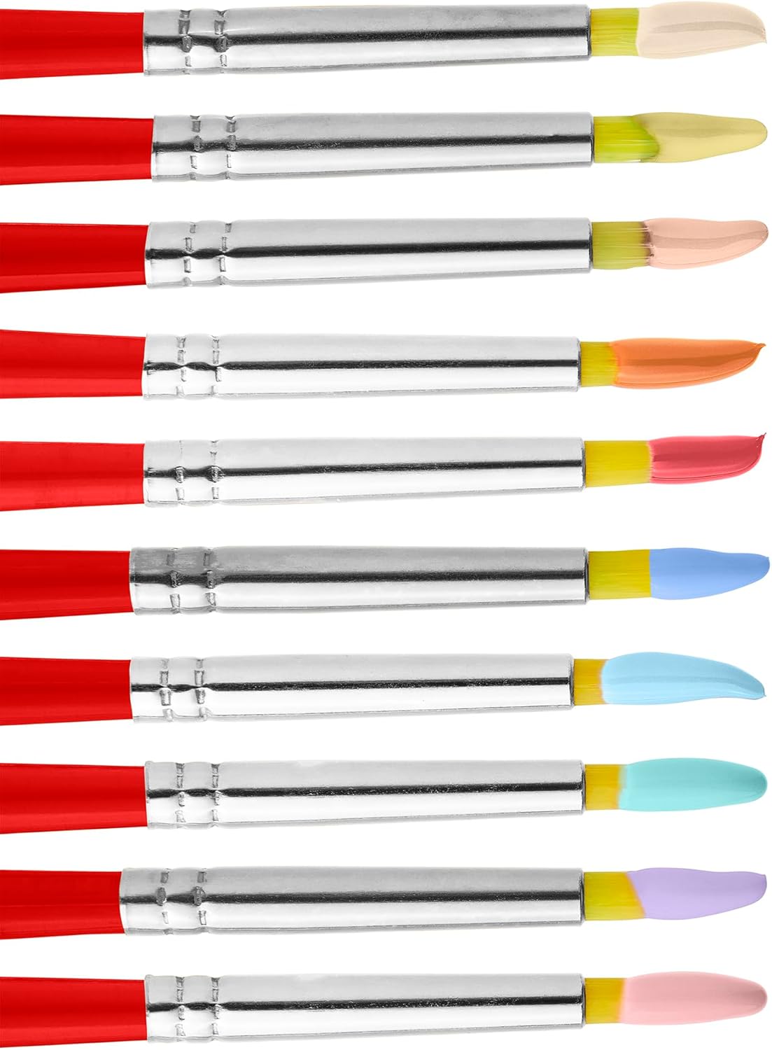 Cra-Z-Art Pastels Washable Tempera Paint For Kids Bulk Pack 10ct, Assorted Soft Pastel Colors Tempera Paint Set 8oz each bottle, Back To School Teachers Supplies