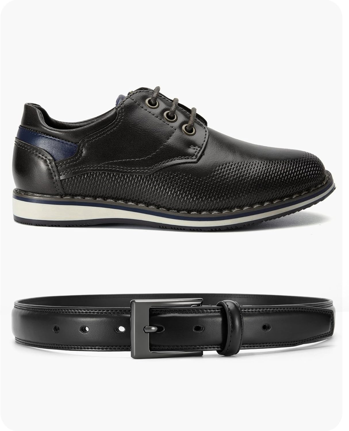 CHAOREN Boys Belt - 1 1/8" Leather Kids Belt for Dress - Perfect Companion to Youth Formal Outfit - Image 4