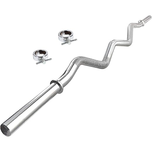 Kore 4 Feet Curl Bar with Locks