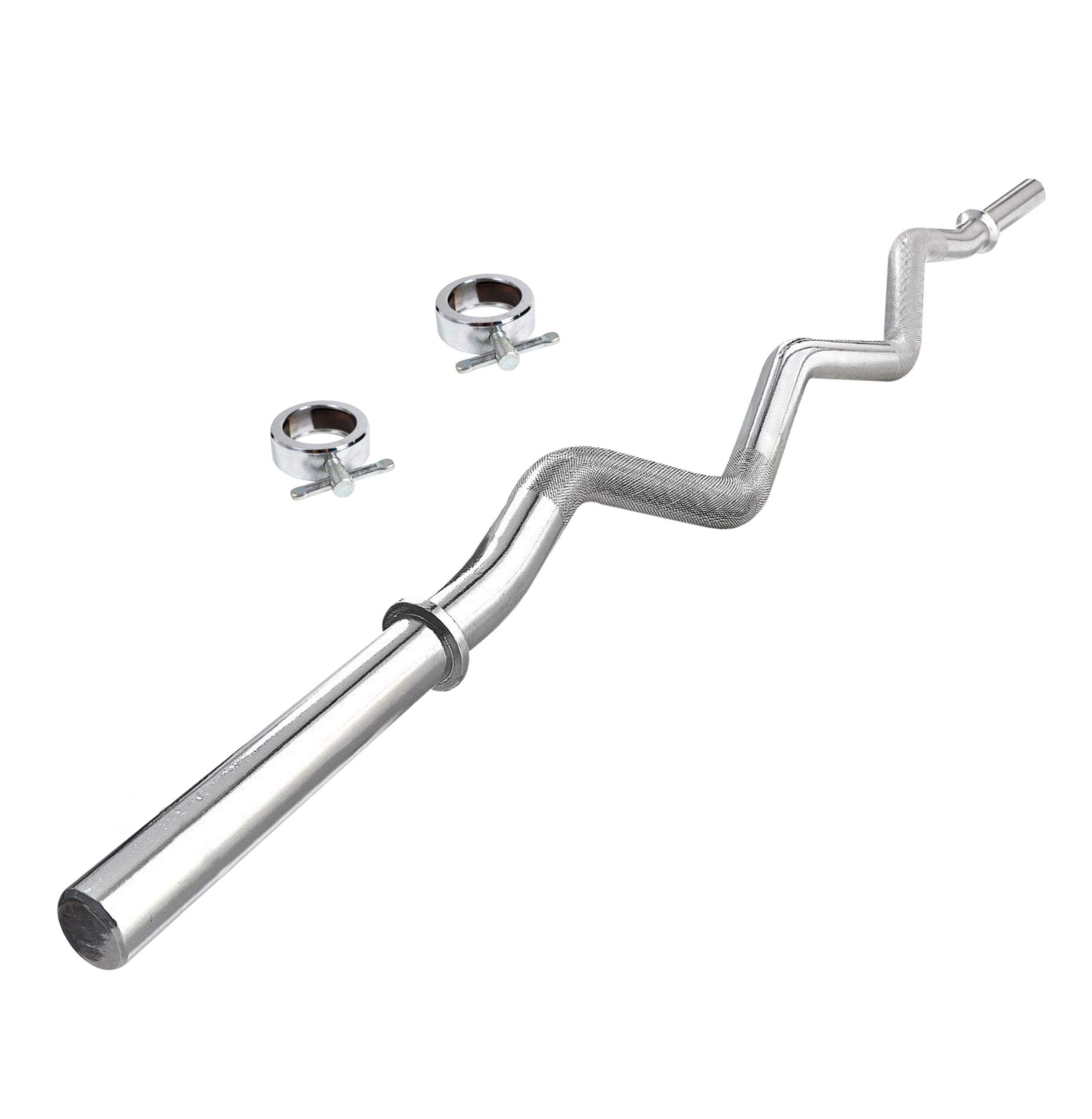 Kore4 Feet Curl Bar with Two Locks for Weightlifting, Powerlifting and Crossfit