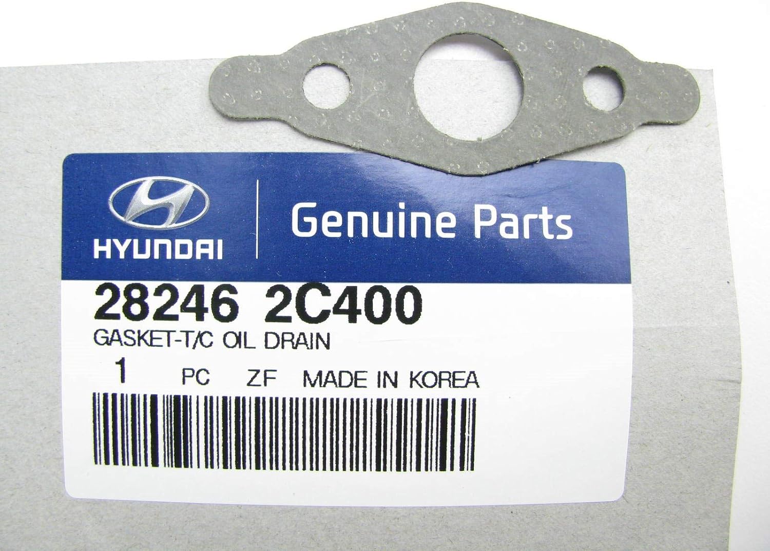 Hyundai 28246-2C400, Turbocharger Oil Line Gasket