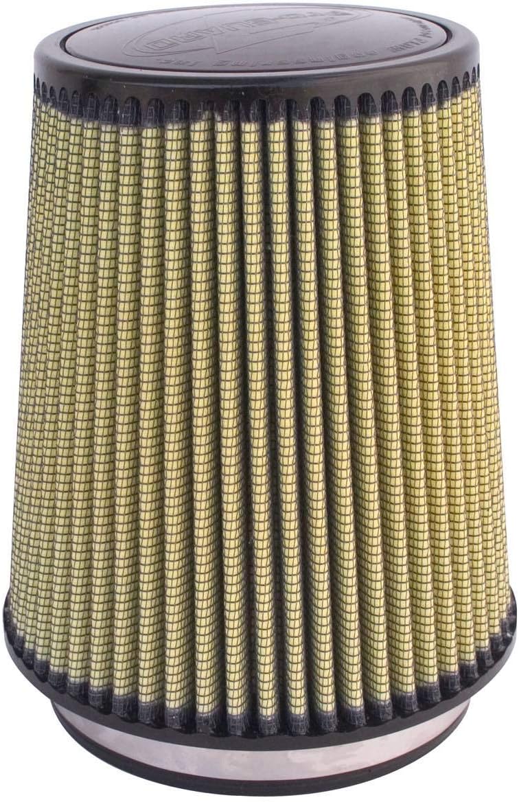 aFe POWER Magnum FORCE Intake Replacement Air Filter w/Pro GUARD 7 Oiled Media - 5.50" Inlet, 8" Tall - #72-90015