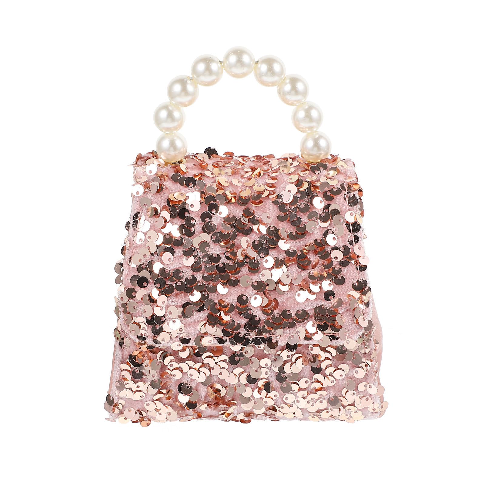 Bolso bandolera rosa para salidas de niñas y compras 8
