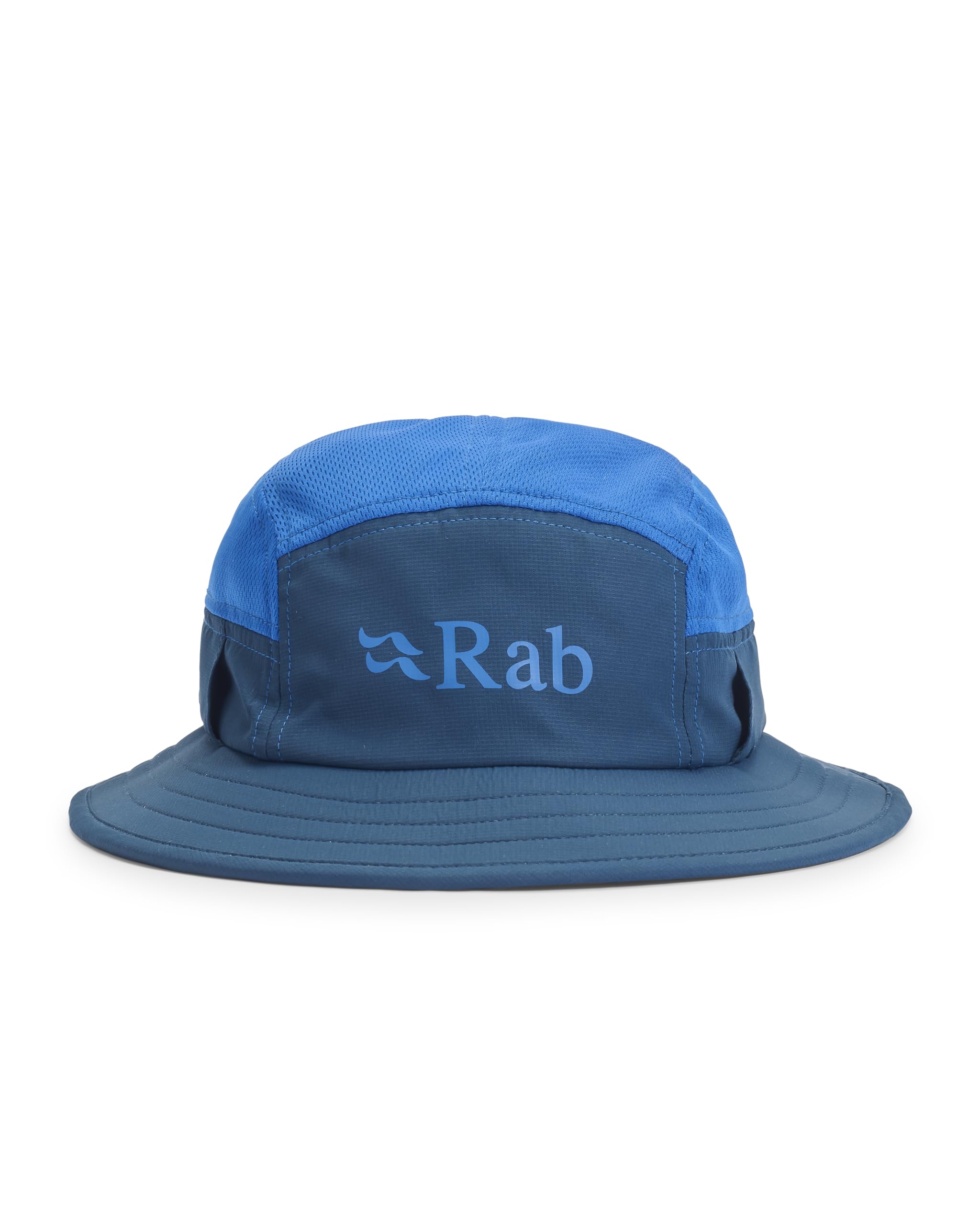 Rab Unisex Tempest Blue/Dark Bluebird Boonie Hat - Comfortable, Packable Bucket Hat For Hiking & Trekking - Medium/Large