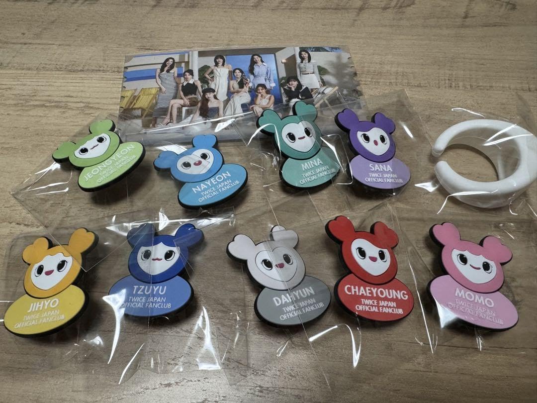 TWICE ペンライト & ペンライトデコレーションリング キャンディボン デコレーションリング TWICE ONCE ペンライト用