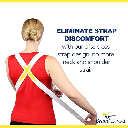 Miniatura 5 de Inmovilizador de hombro para cabestrillo y swathe - Soporte ajustable para reparación, dislocaciones, fracturas y recuperación posterior a la