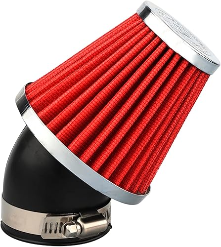 Nibbi Filtro de aire para motocicleta, filtro de aire de 42 mm para moto de cross, mini moto, moto Pit, motocross, GY6, ATV