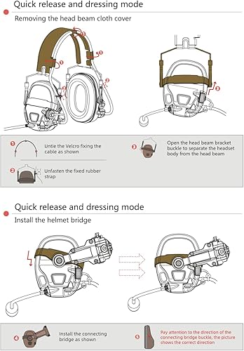 Miniatura 8 de Auriculares tácticos digitales FMA AMP NRR 26dB 2024  Orejeras de protección auditiva de comunicación con reducción de ruido