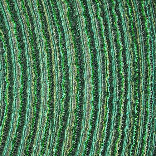Dii Tabletop Collection, Variegated Round Placemat, Round, 15" Diameter, Sparkle Green, 6 Piece #TOP1