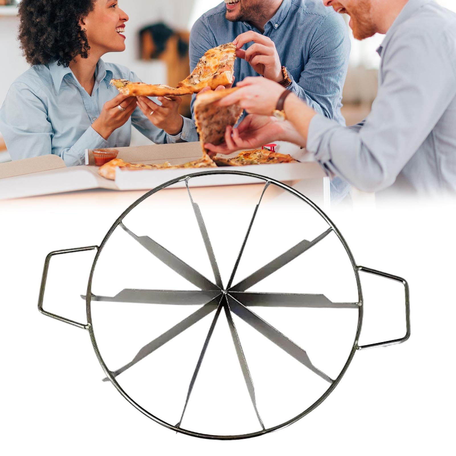 Kuchenteiler |Tortenteiler 10 Stücke | Tortenteiler zum Schneiden | Gleichen Tortenstücken Küche Kuchen Gadget | Lebensmittelqualität, runder Brot, Kuchen, gleichmäßige Portion