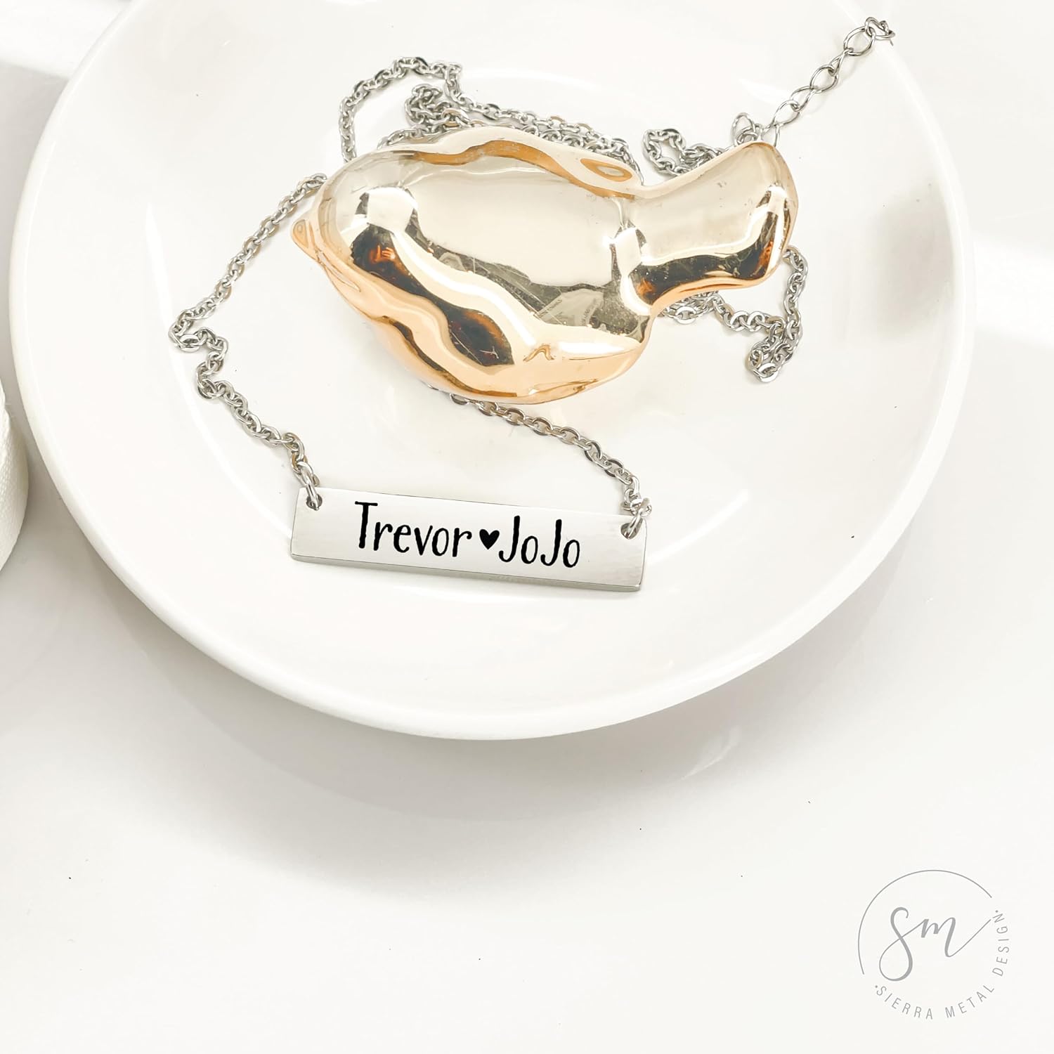 Emily Bar Necklace Kid Names Mom Necklace Personalized for Mom Mother's Day Jewelry Mother's Day Gift Personalized Names Children Names Emily Brooklyn EMILY-BAR
