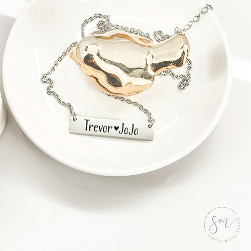 Miniatura 6 de Emily - Collar de barra con nombres para niños, collar personalizado para mamá, joyería para el día de la madre, regalo para el día de la madre,