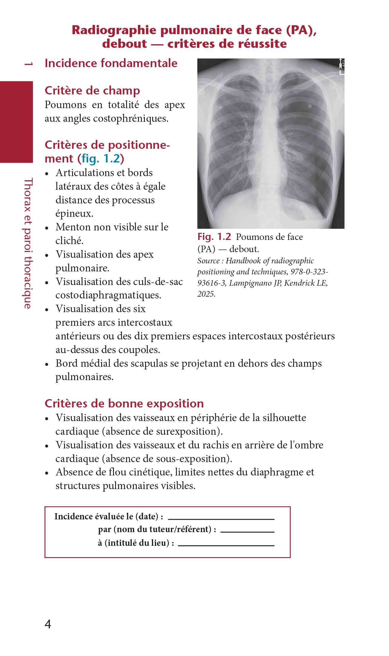 Positions et incidences en radiologie conventionnelle: Guide pratique Bontrager