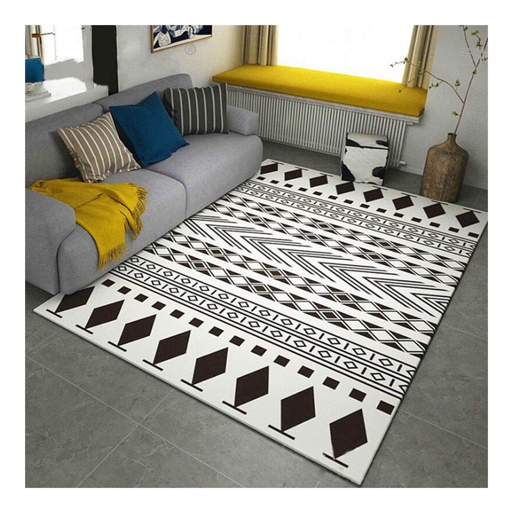 Tapis de salon douillet pour protéger le sol et réchauffer l'ambiance