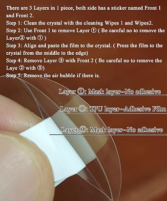 Screen Protector for Omega x Swatch Speedmaster Moonswatch, Hydrogel TPU Soft Film for Acrylic Crystal (3)