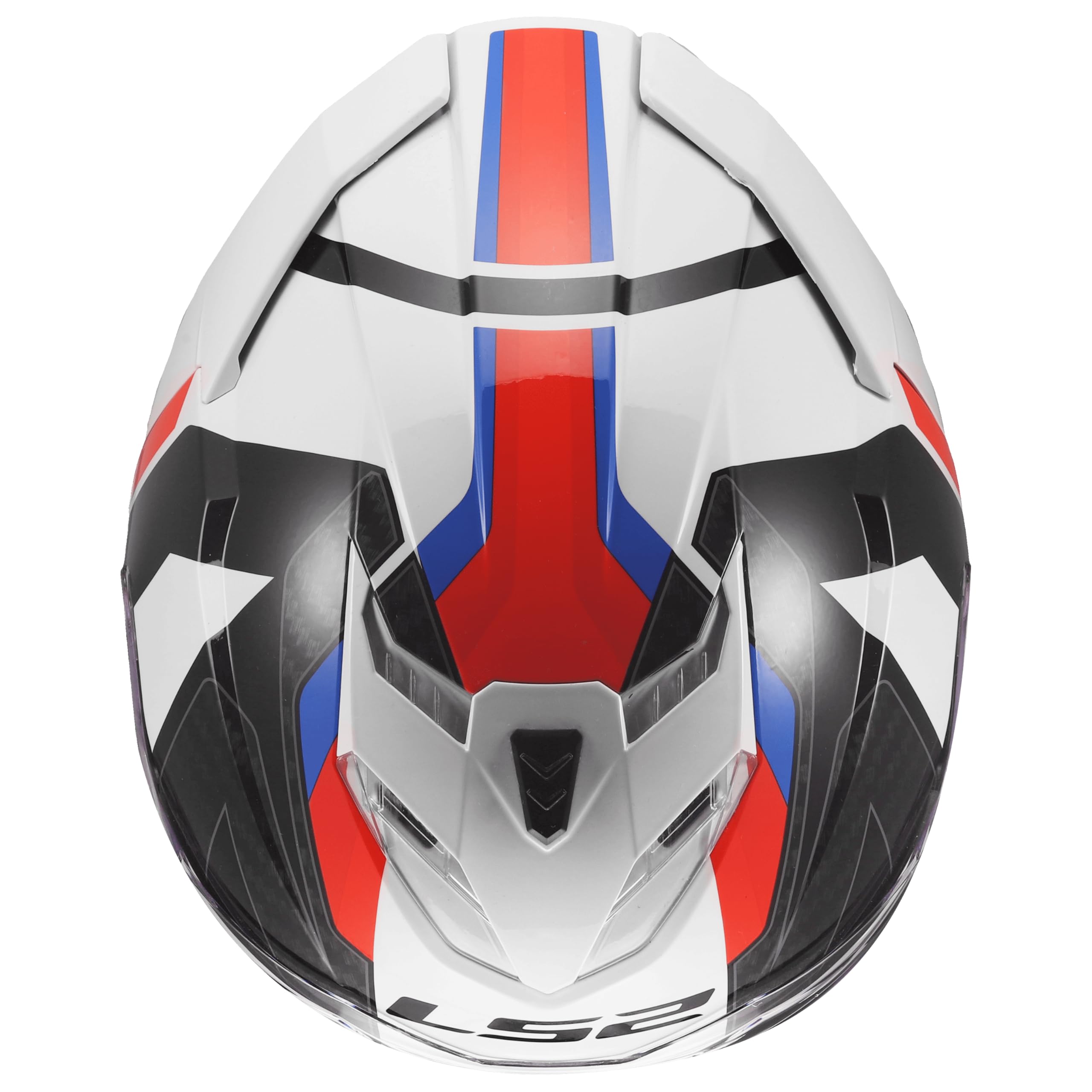 LS2, Casco Moto Integral STORM III SPORTY White Blue Red, XXS