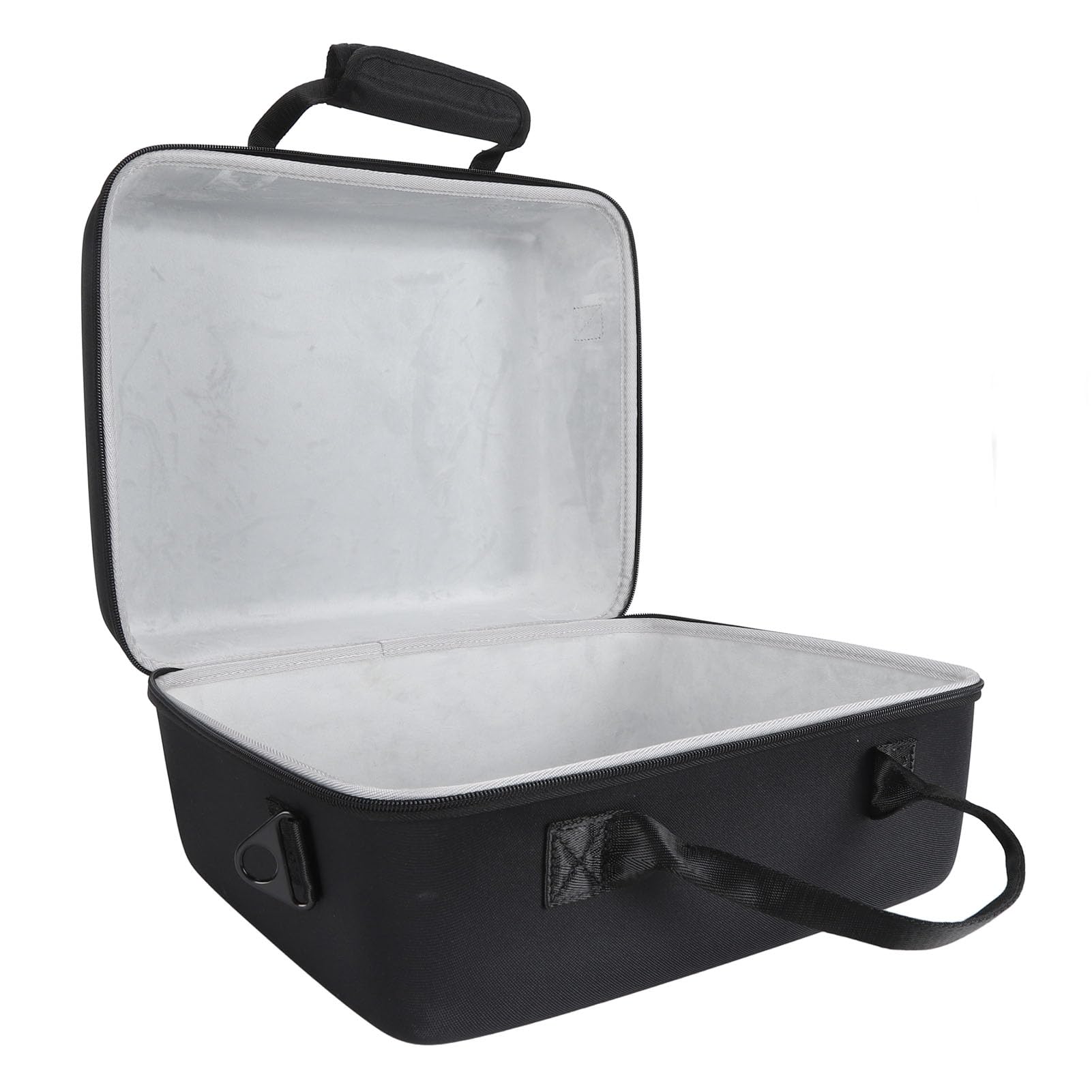 Generic Custodia da Trasporto per Altoparlante Bluetooth Custodia Rigida Impermeabile per S1 PRO Plus Cavo di Alimentazione per Microfono da Viaggio Portatile Nera