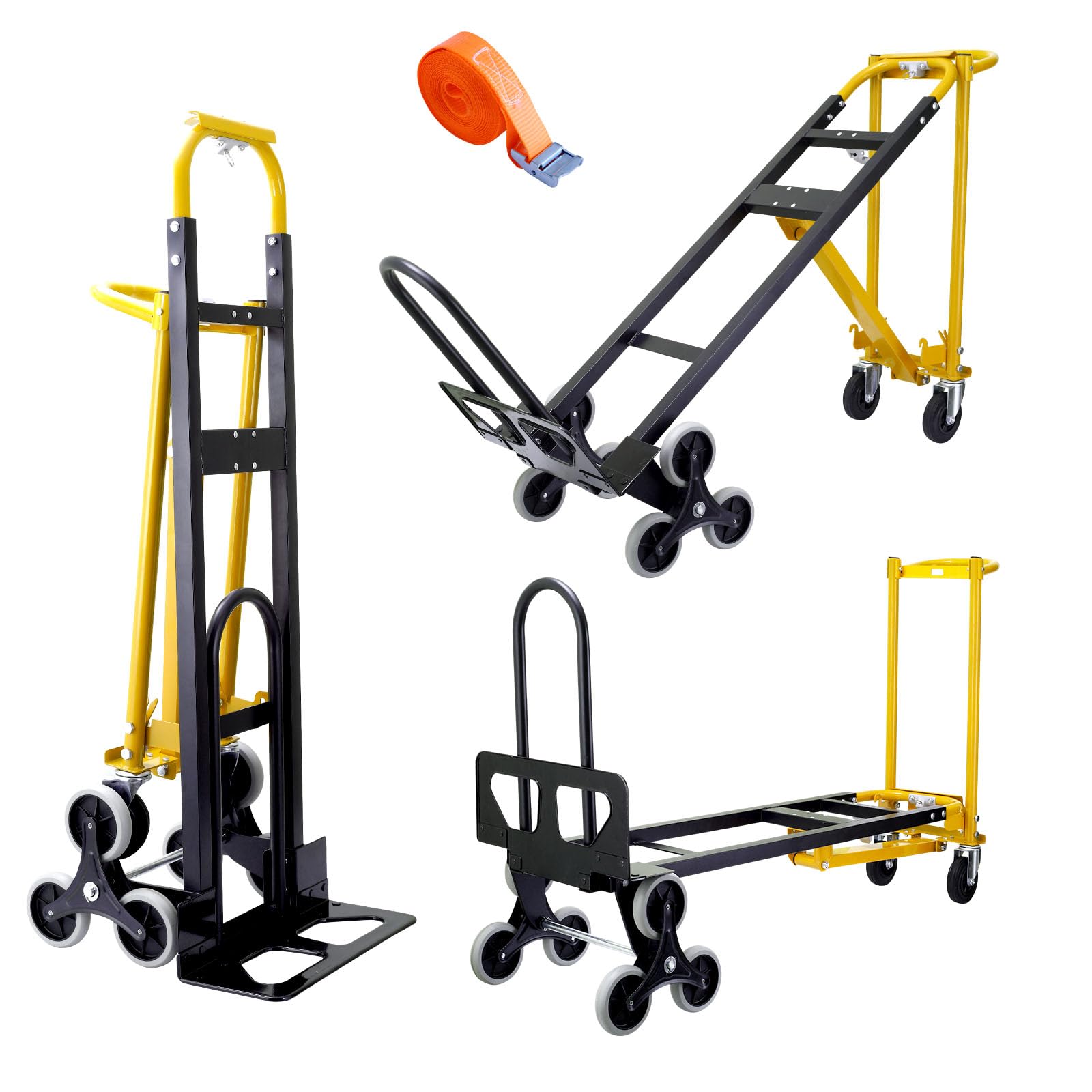 4-in-1 Hand Truck Dolly - 1000lb Capacity -1