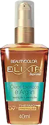 E.lixir Óleo Exóticos e Argan - Nutrição Intensa e Proteção Contra Danos - BEAUTYCOLOR - 40ml