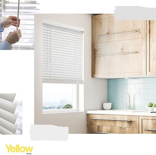 Miniatura 3 de Persianas de madera sintética, persianas de madera, cortinas de ventana, tratamientos de ventana, persianas y persianas, persianas para el hogar,