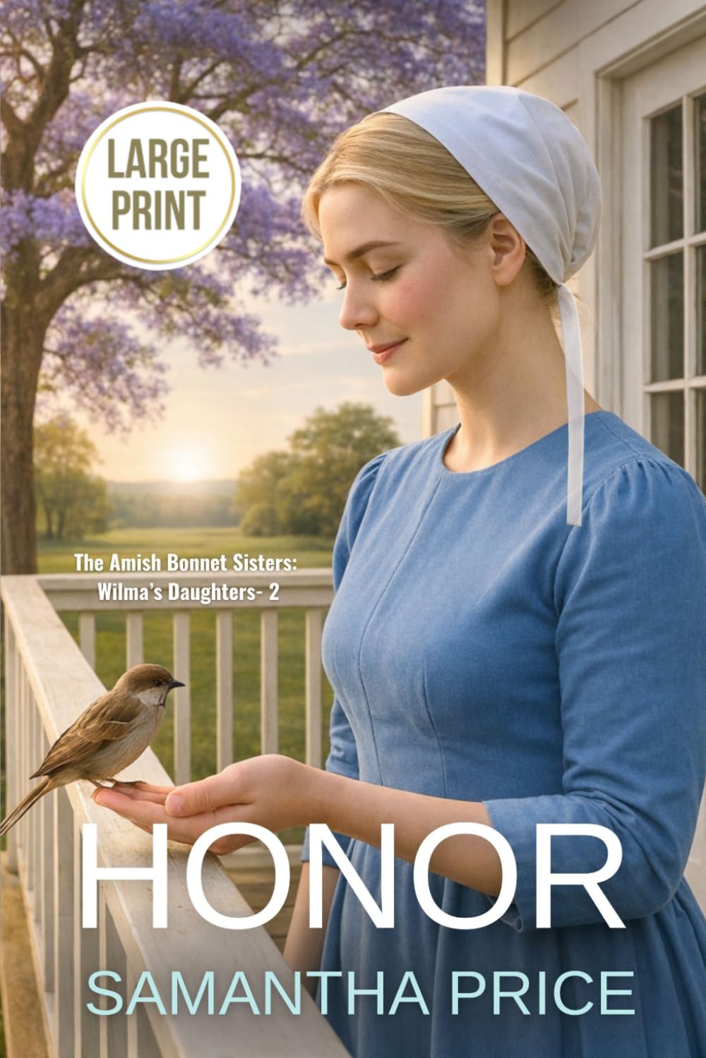 Honor LARGE PRINT (The Amish Bonnet Sisters: Wilma's Daughters - Large Print Editions)