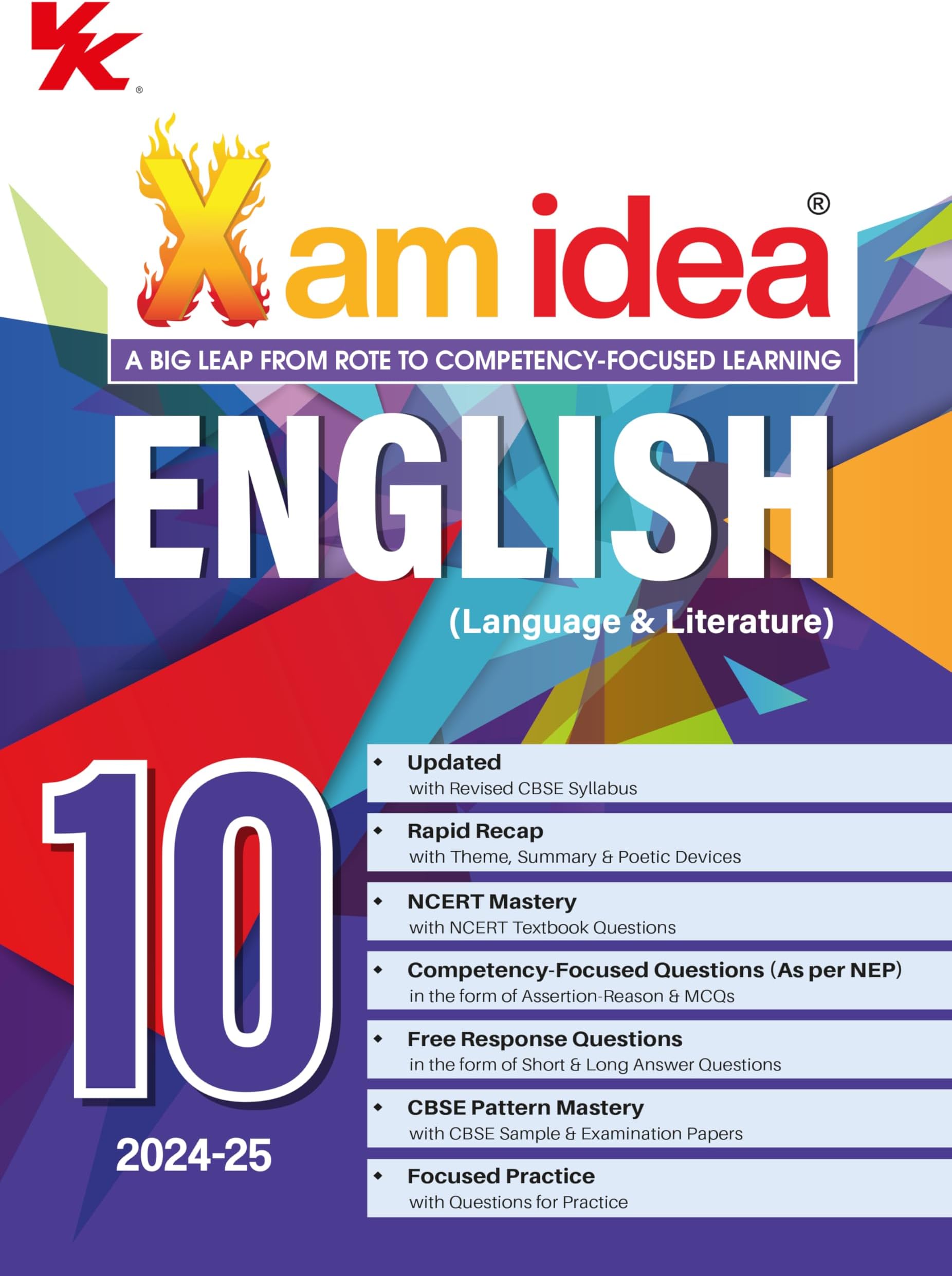 Xamidea Xam idea English (Language & Literature) Class 10 Book | CBSE Board | Chapterwise Question Bank | Based on Revised CBSE Syllabus | NCERT Questions Included | 2023-24 Exam