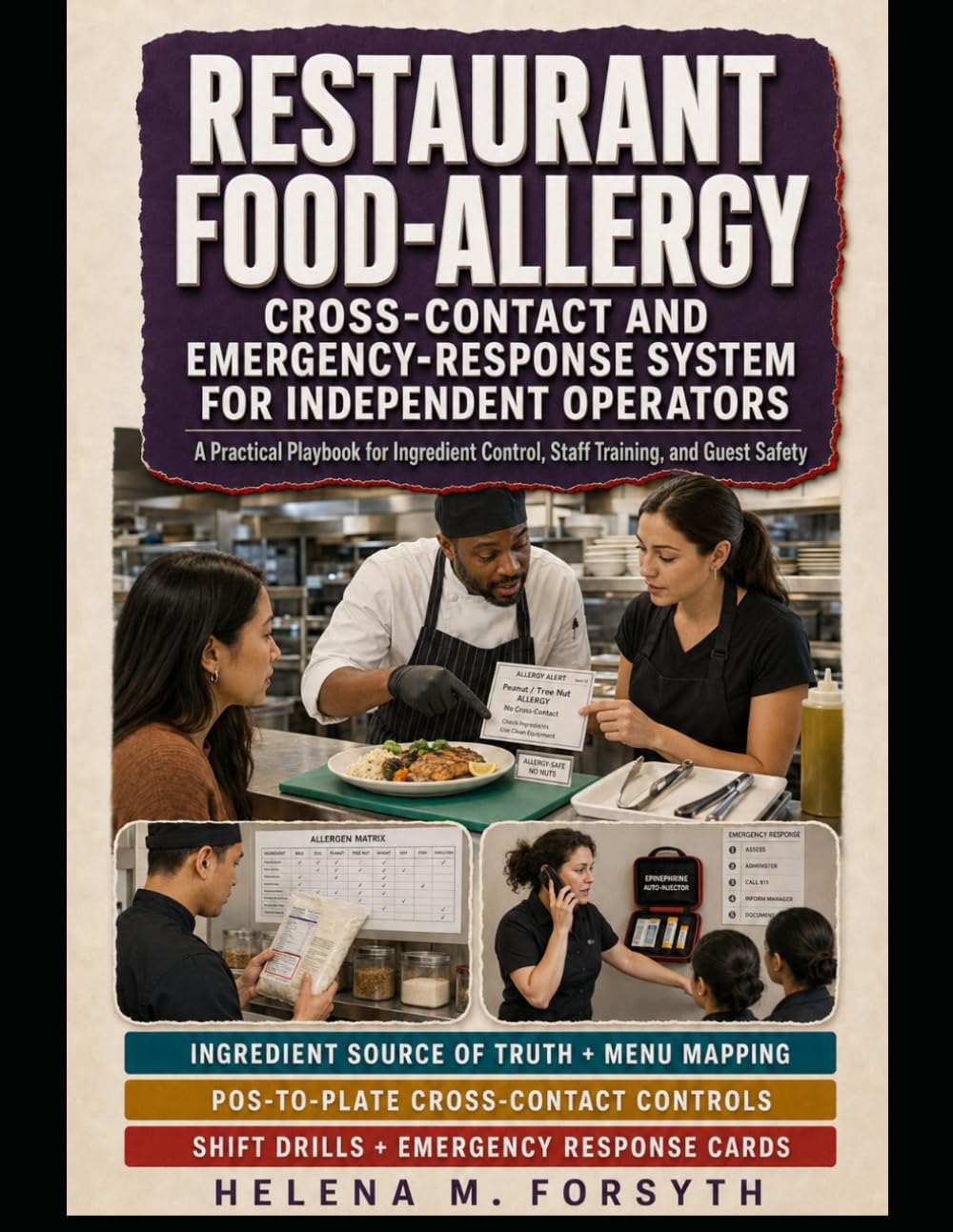 Restaurant Food-Allergy Cross-Contact and Emergency-Response System for Independent Operators: A Practical Playbook for Ingredient Control, Staff Training, and Guest Safety