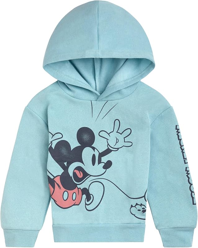 buzo con capucha de forro polar de Disney Mickey Mouse para bebés y niños