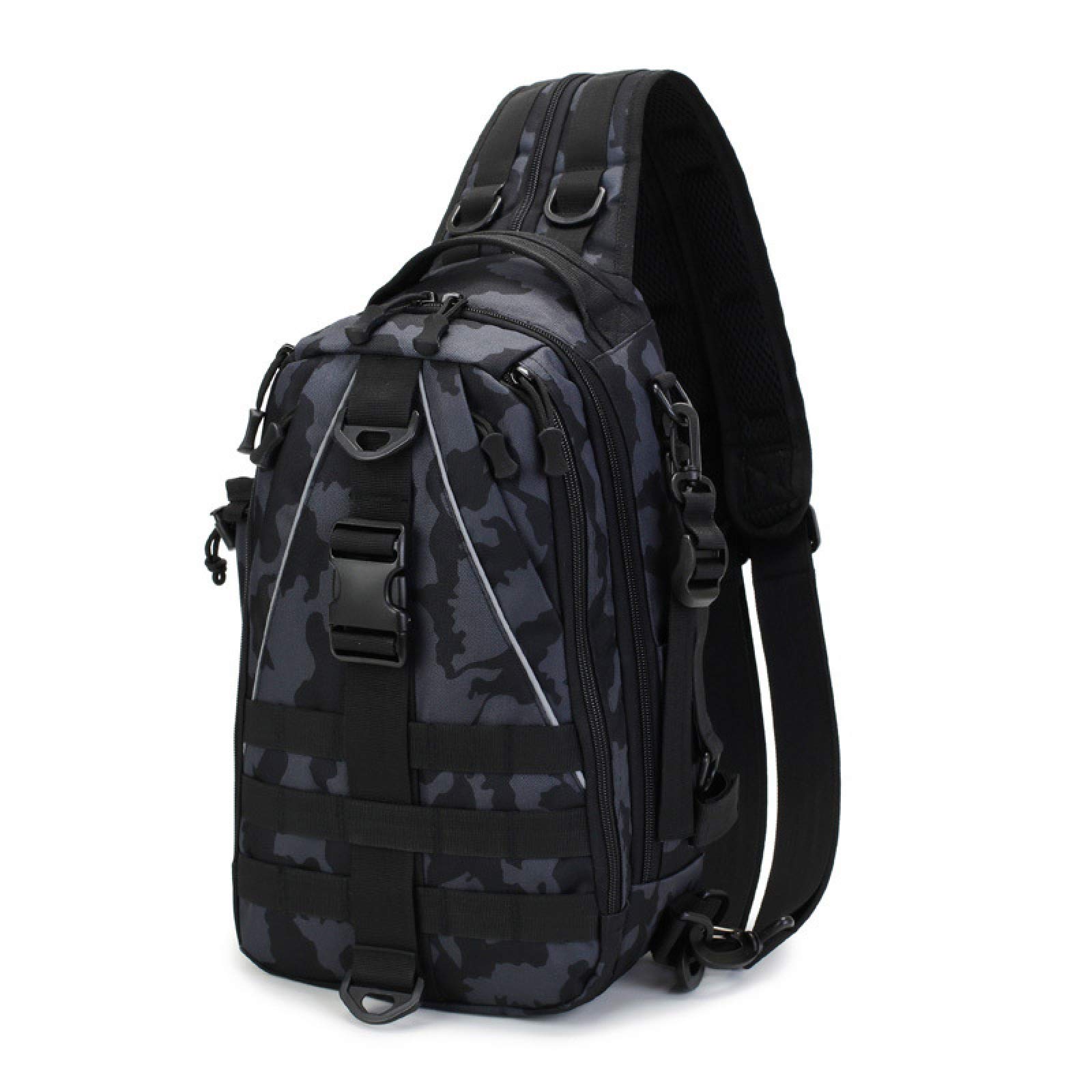 Zaino tattico militare Army Camouflage Molle Borsa a tracolla Sport all'aria aperta Equitazione Escursionismo Campeggio Caccia Zaino impermeabile