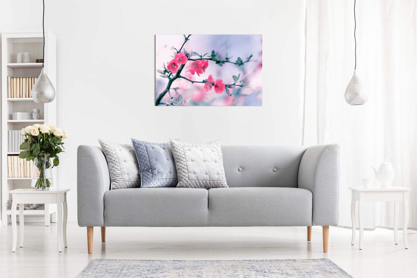 Quadro fai da te - Orchidea viola - 60x40