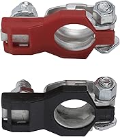 Vista 5 de Par positivo y negativo de terminal de batería, baterías de poste superior automotriz, apto para Nissan 243407F000 243407F001