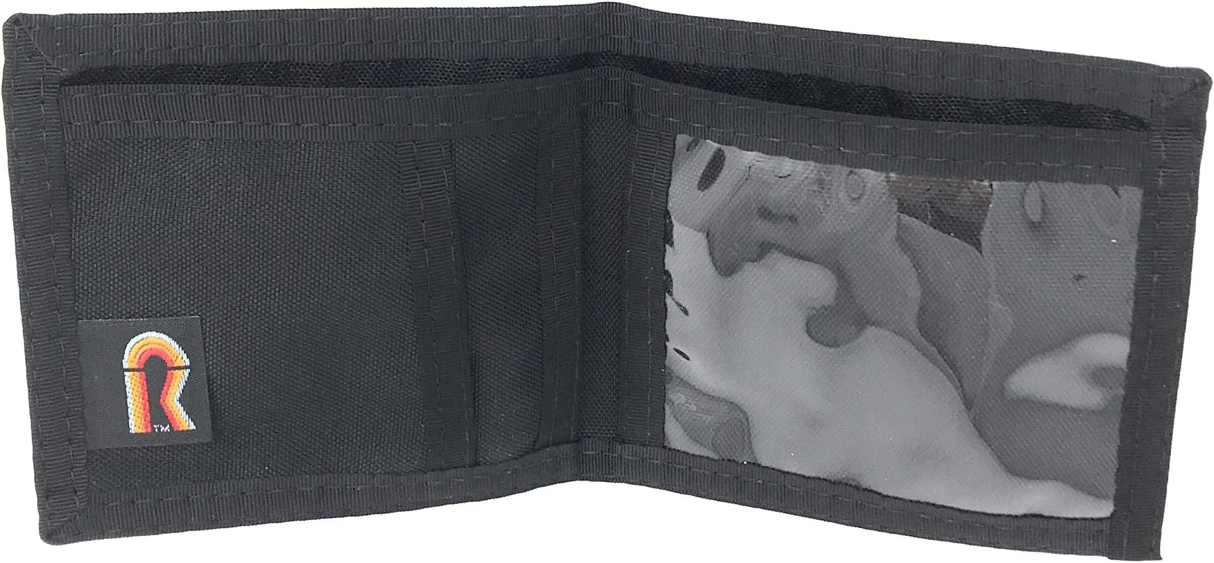 USA Made Rainbow of Caliornia Minimalist Slim Bi-fold Front Pocket Wallet